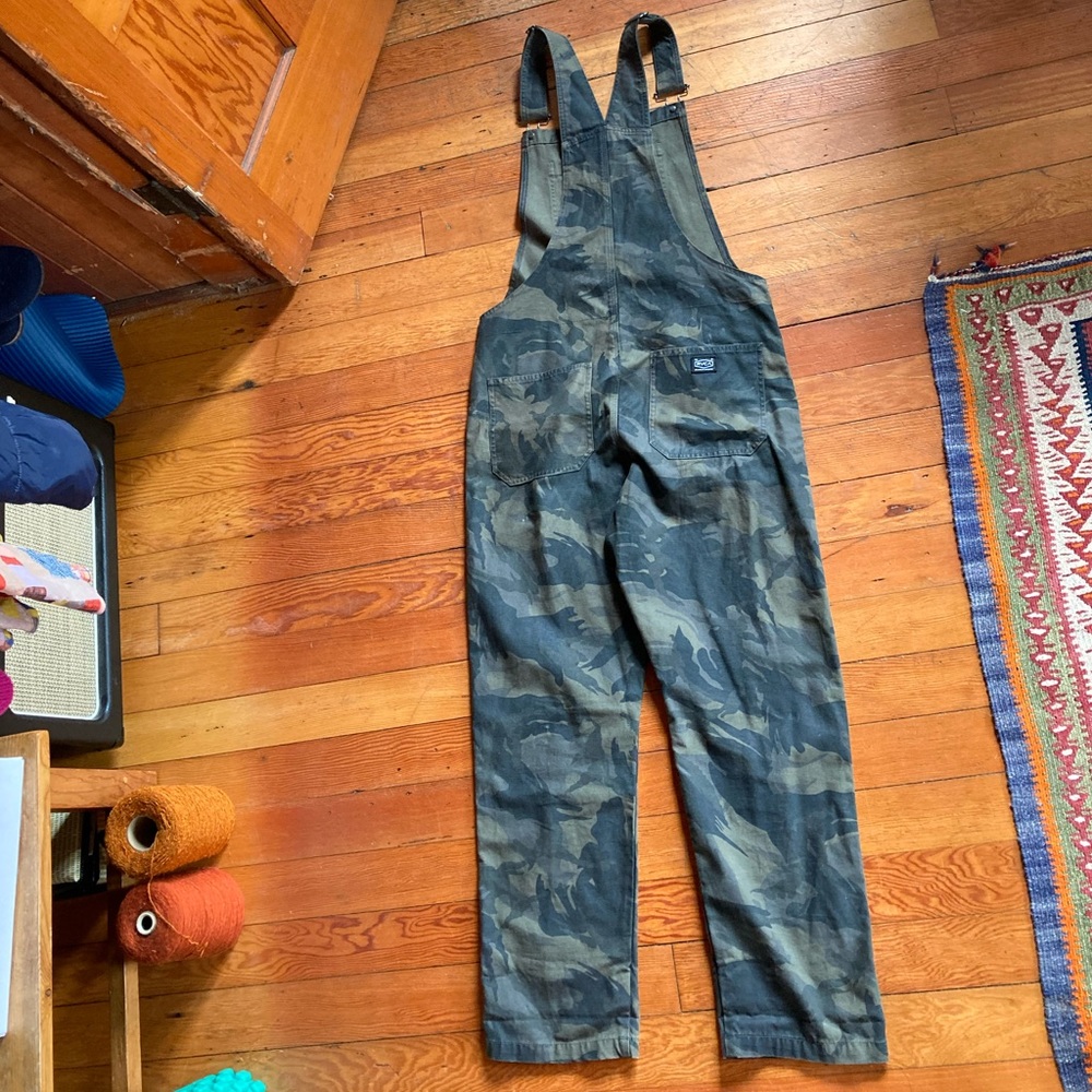 RVCA Camo Overalls